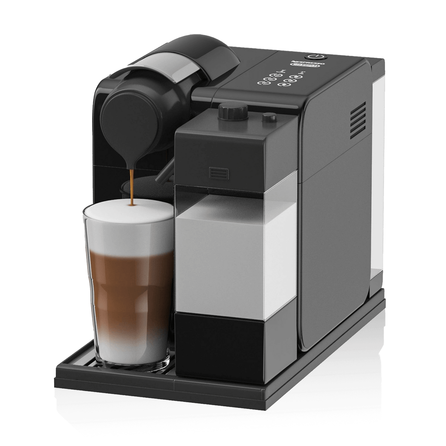 Image of Black Nespresso Latissima Machine for Original Pods