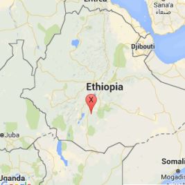 Usda Organic Fair Trade Natural Sidamo Royal Select Water Ethiopia Map