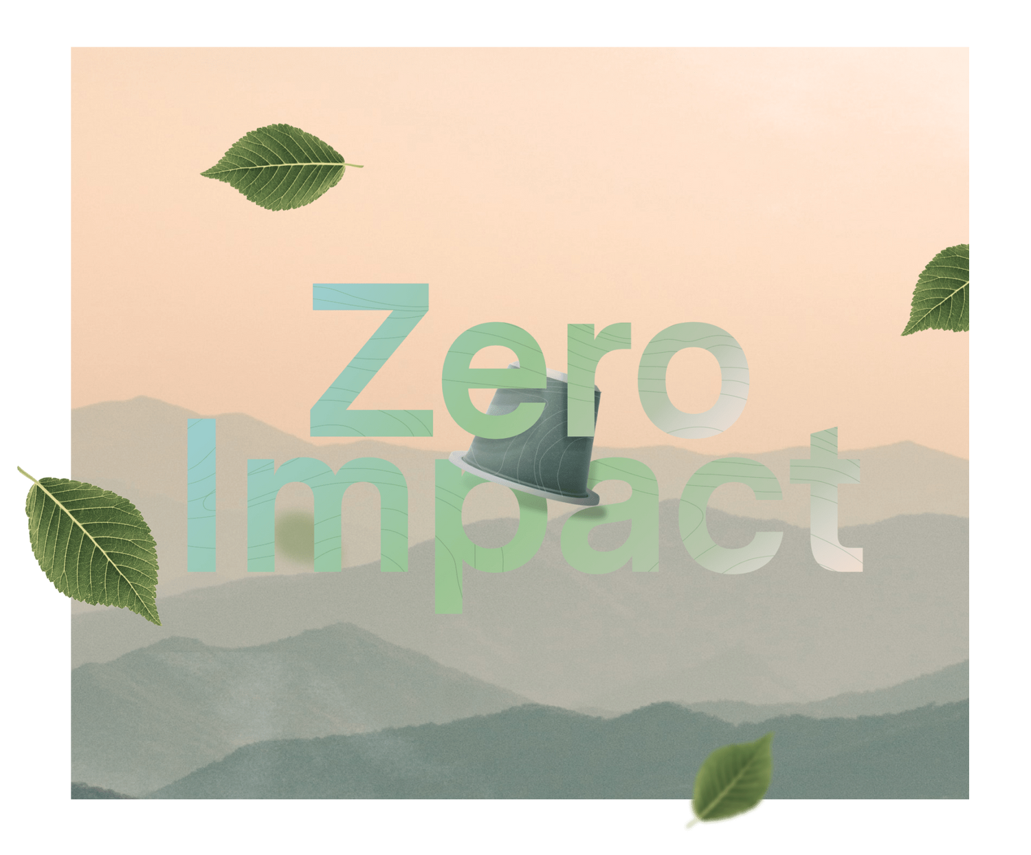 Image of Zero Impact Compostable Capsules for Nespresso