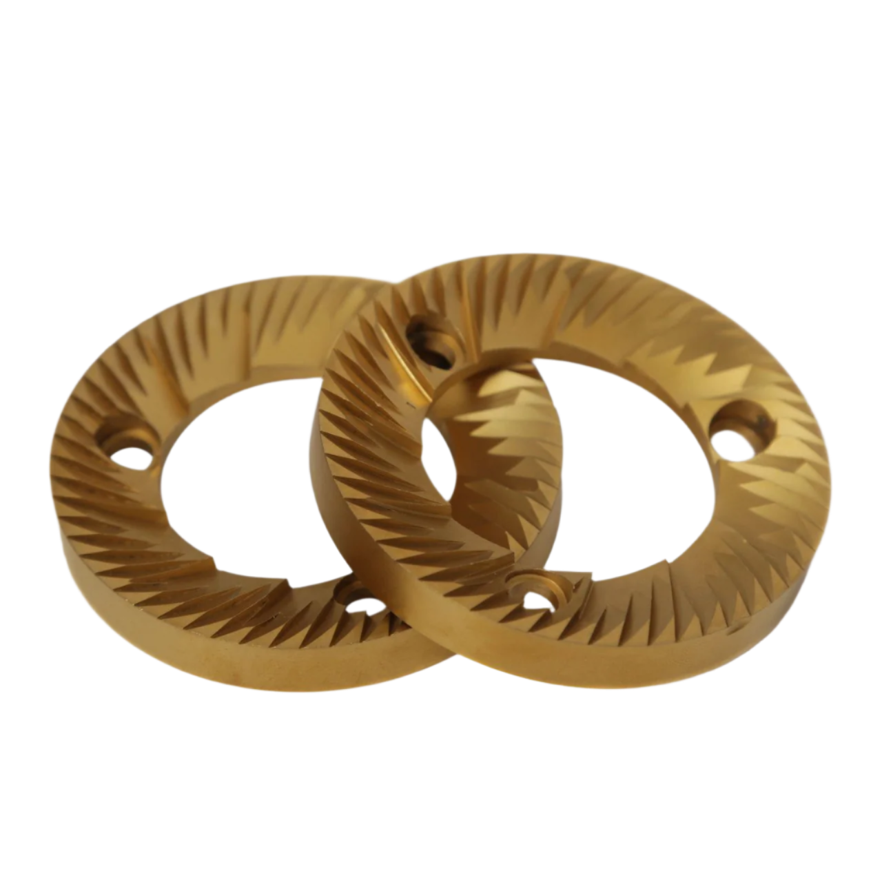An image of 64mm Titanium-Coated Cast Steel Burrs (CODY II)