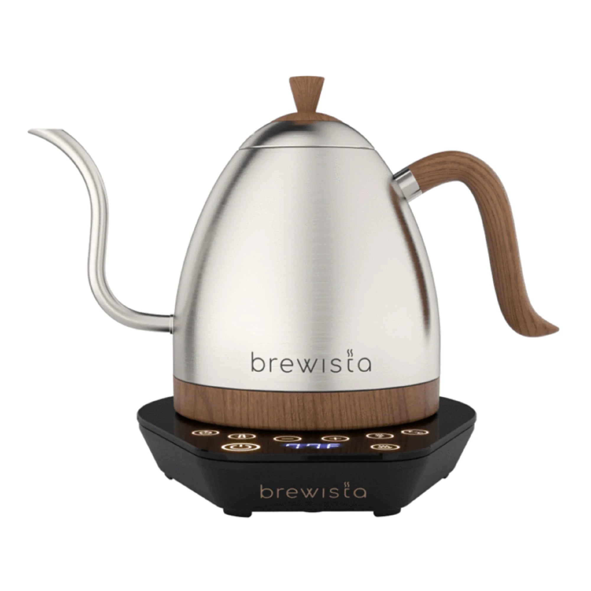 Artisan Electric Gooseneck Kettle Stainless/Wood