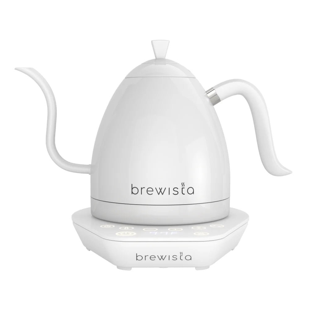 Artisan Electric Gooseneck Kettle All White