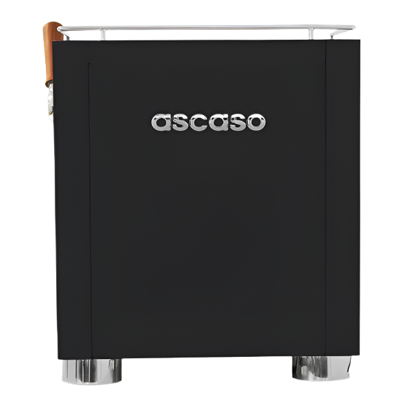 Back View of Black Ascaso Baby T Plus Automatic Espresso Machine