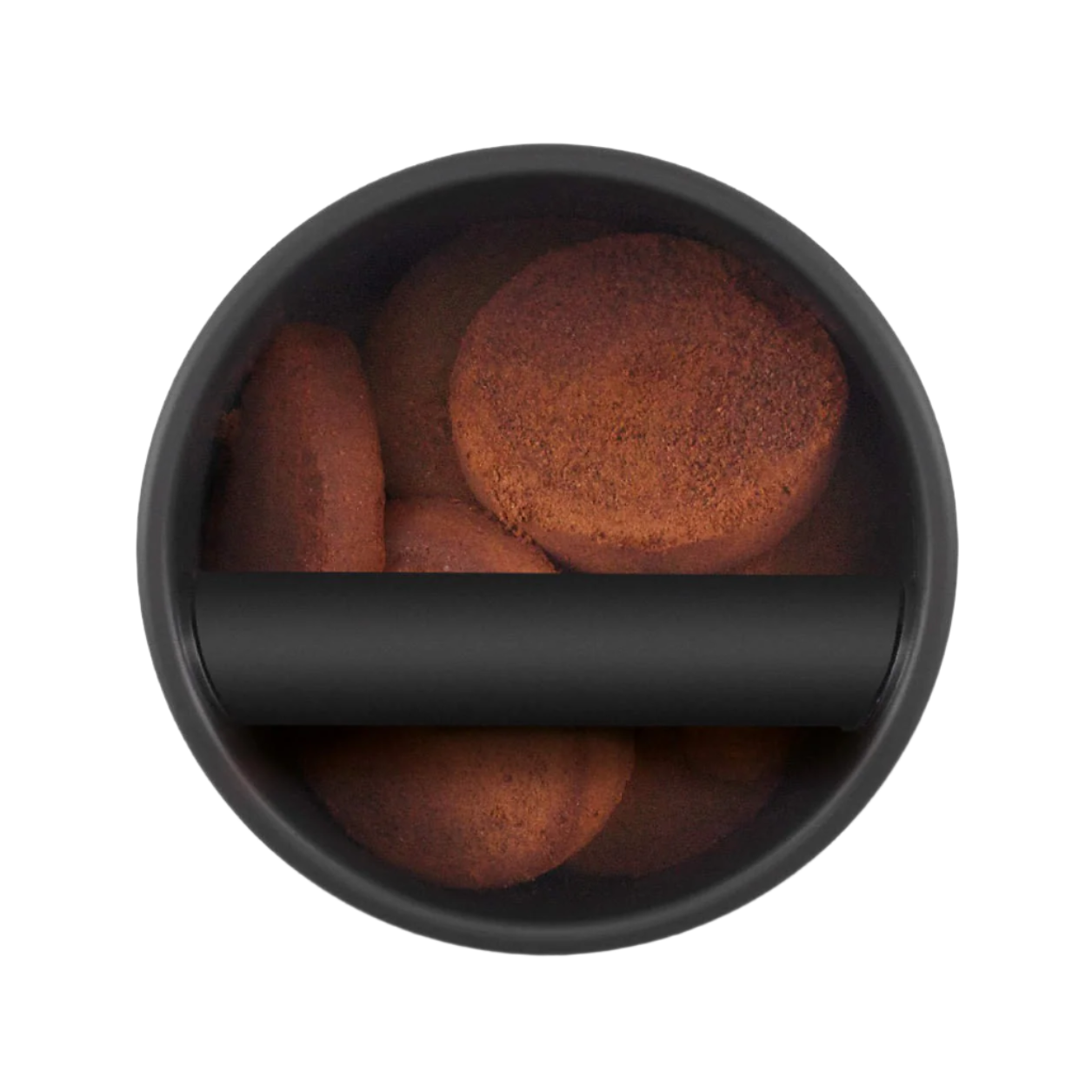 Showing the inner bowl of Breville Knock Box 10