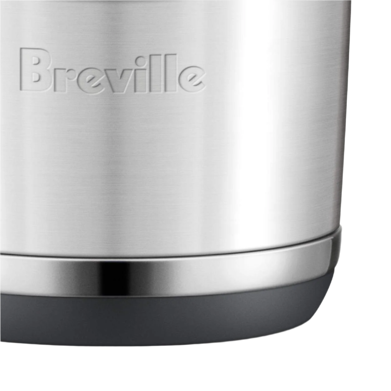 Close-up look on the bottom left part of Breville Knock Box 10