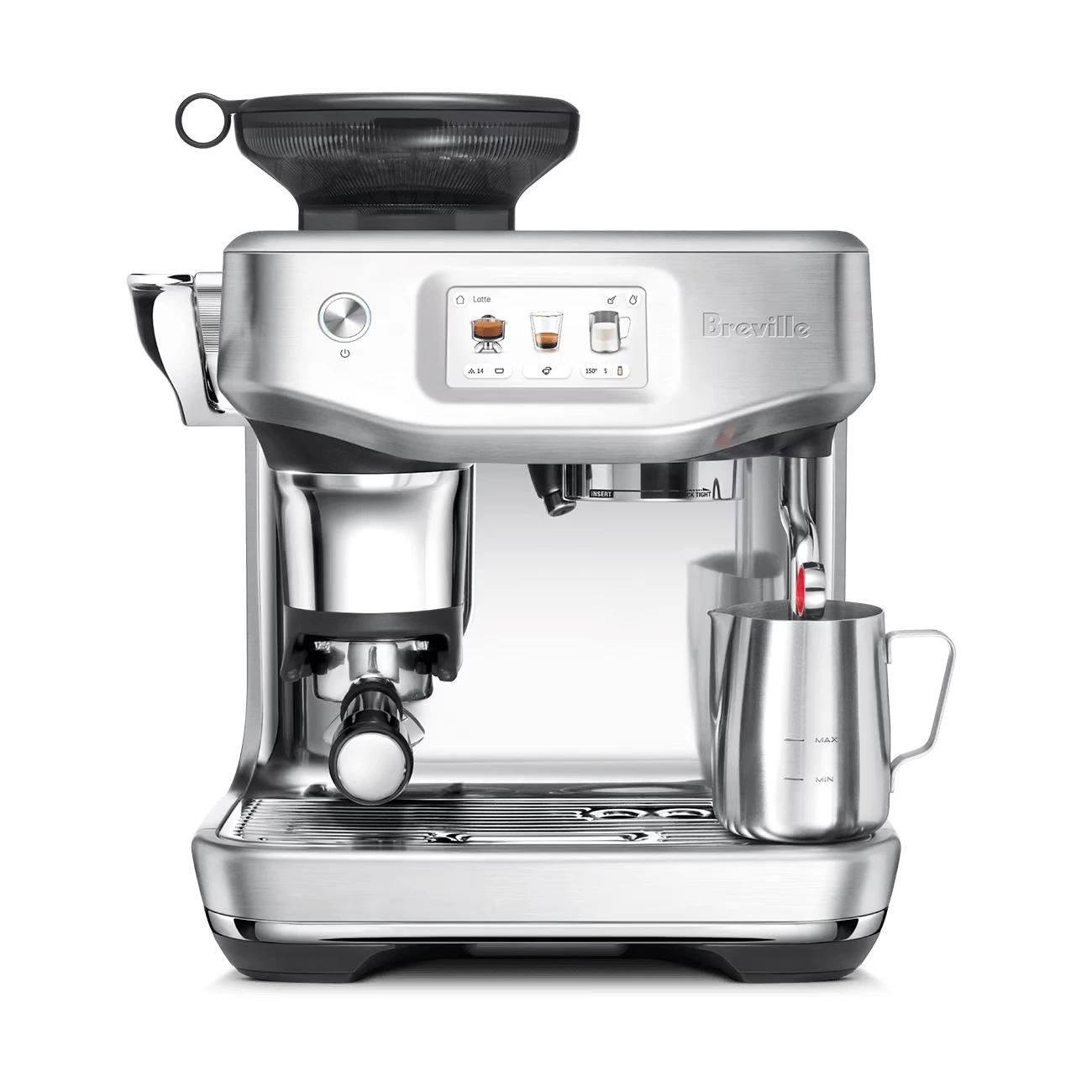 イタリア　【変圧器とグラインダー付き】Breville Barista Breville The Barista Touch Impress Espresso Machine