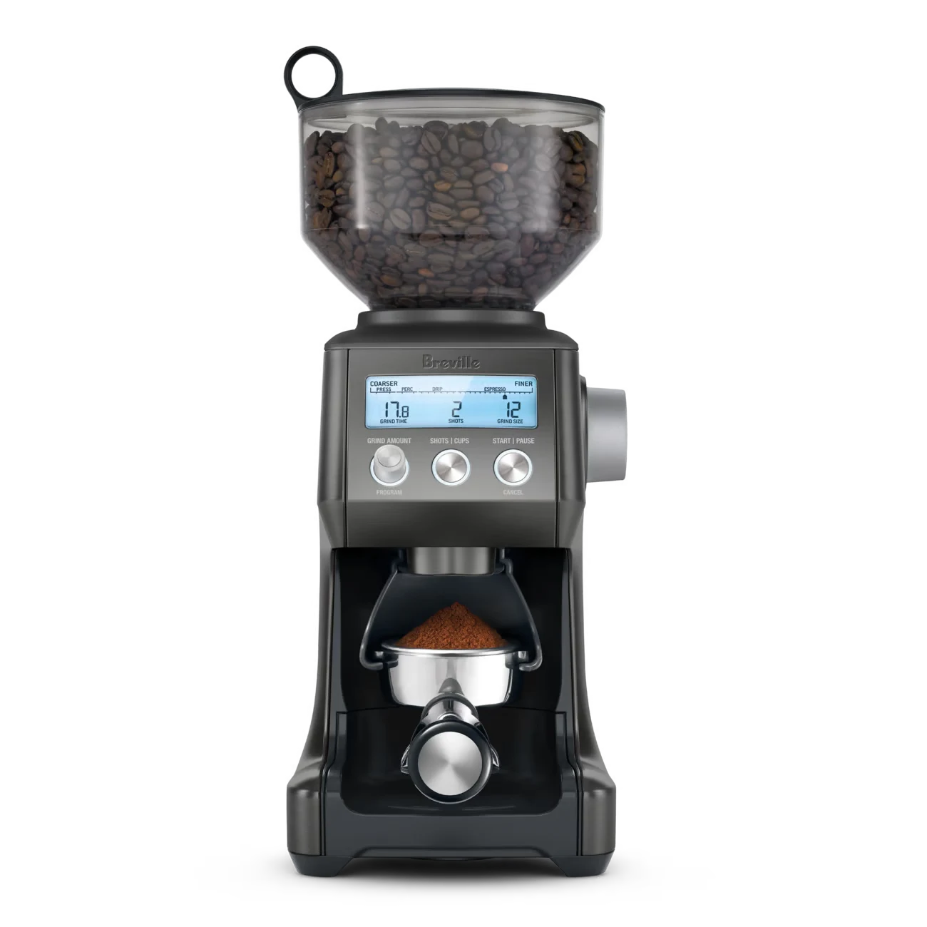 Black Stainless Steel Variant Breville The Smart Grinder Pro
