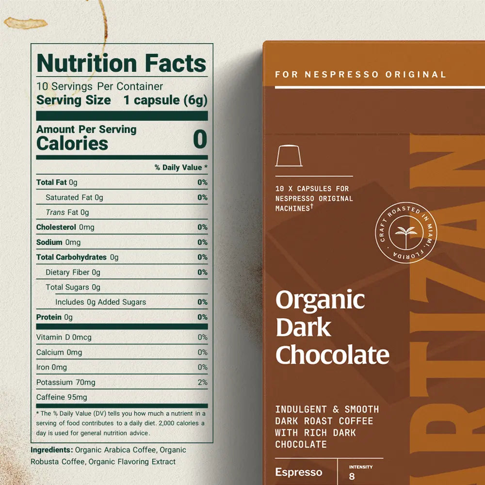 Organic Dark Chocolate - Espresso