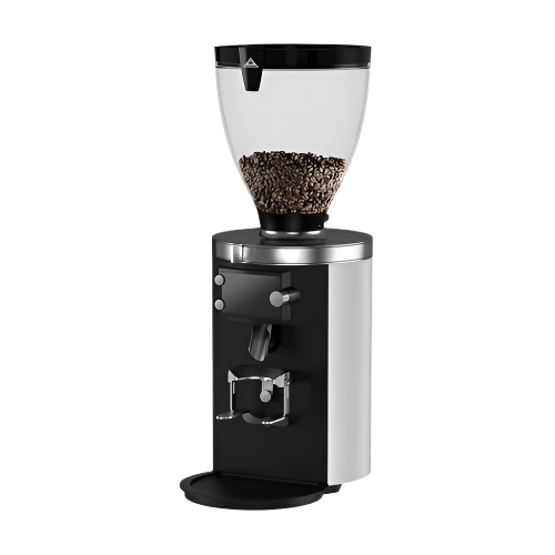 Angled Front image of white variant Mahlkonig E80 Supreme Espresso Grind