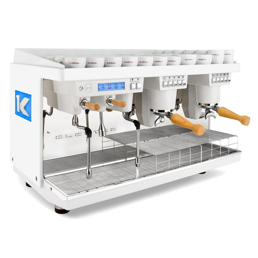 Elektra KUP 2 Group Commercial Espresso Machine White