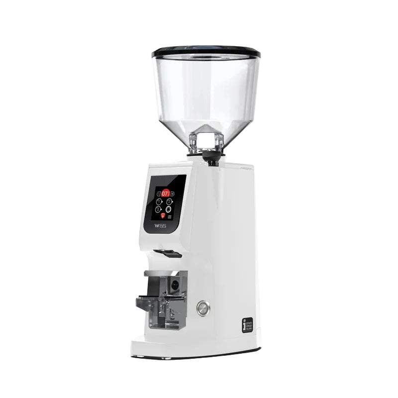 White Variant Eureka Atom W 65 Espresso Grinder