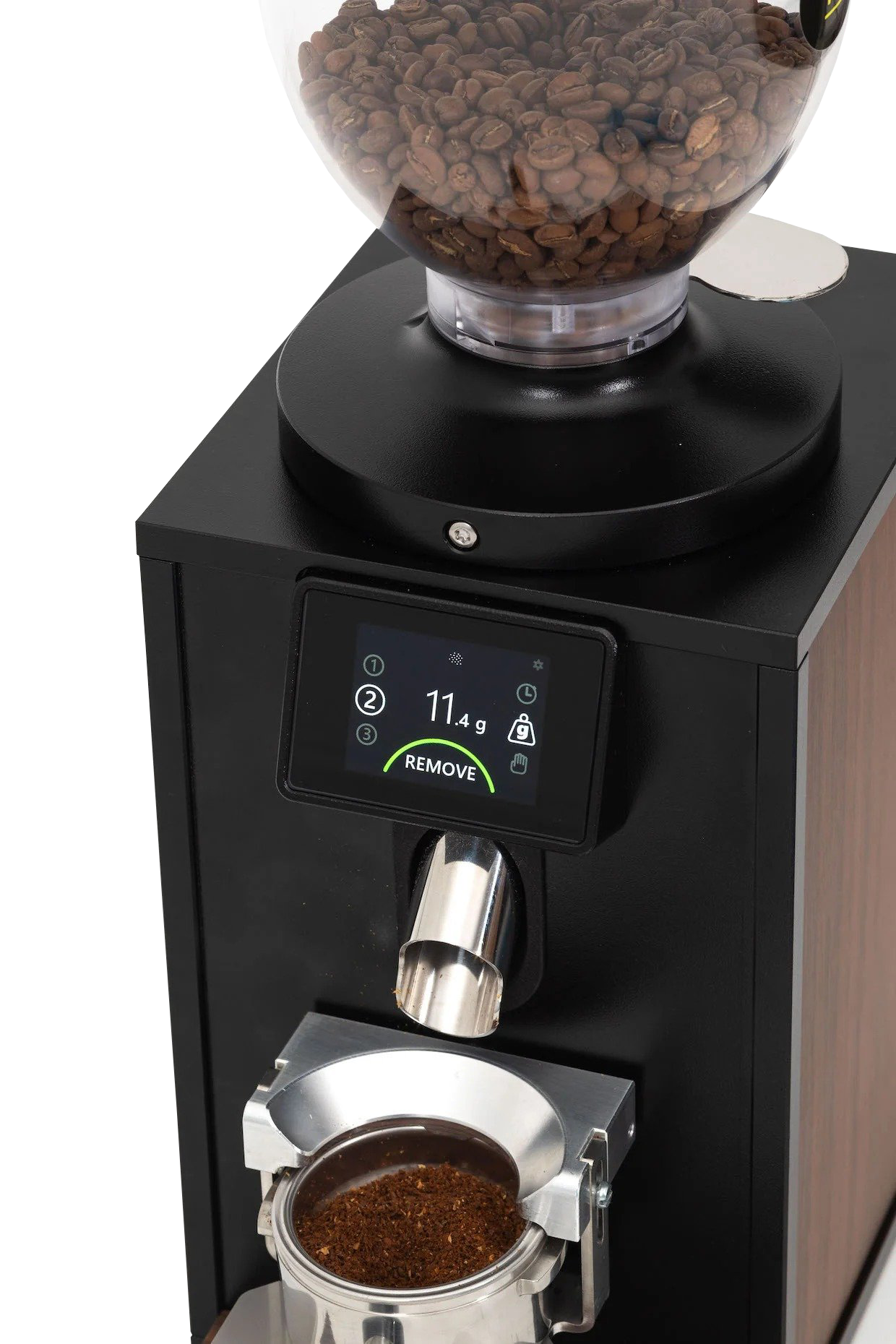 Bentwood H75 Espresso Grinder a little top view