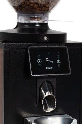 Bentwood H75 Espresso Grinder closer look of the panel