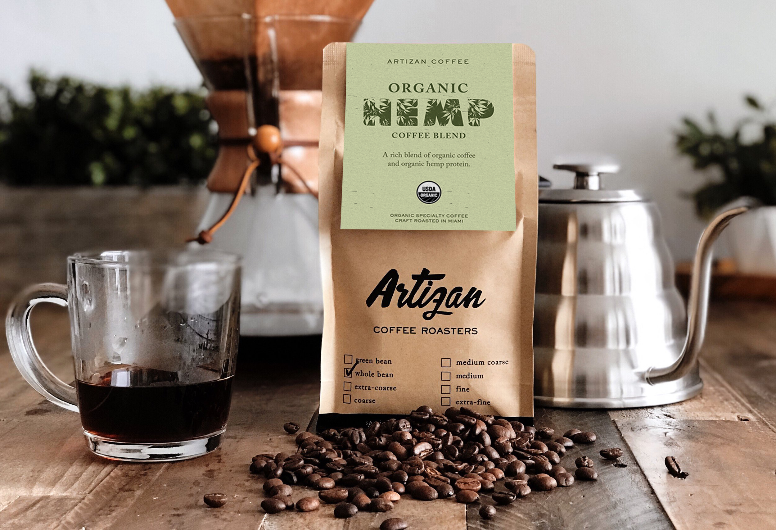 Organic Hemp Coffee Fusion