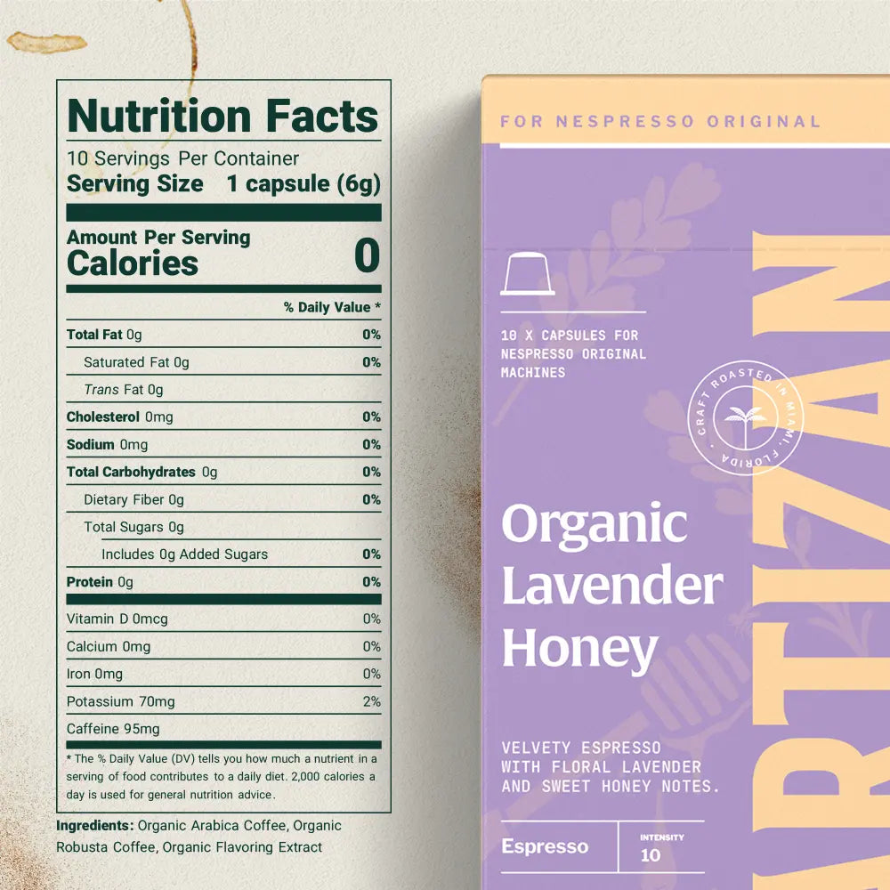 Organic Lavender Honey - Espresso