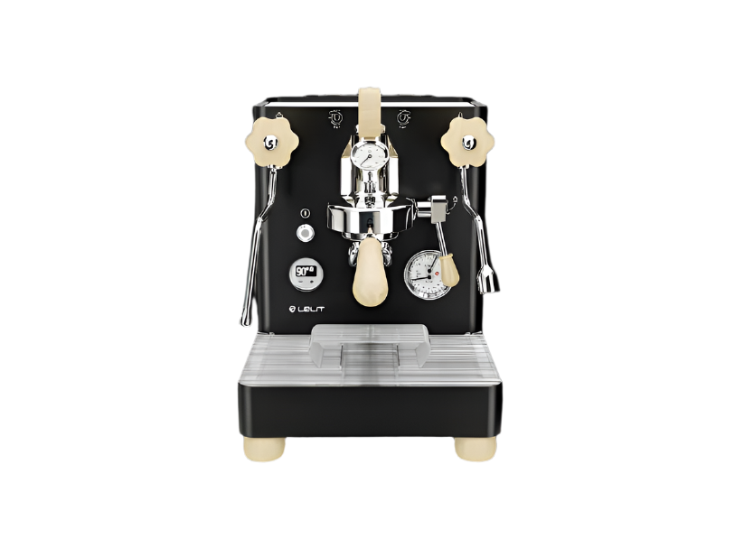 Front image of Black Variant Lelit Bianca DB Espresso Machine V3