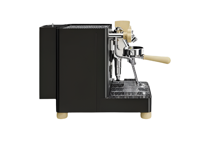 Full SIde view of Black Variant Lelit Bianca DB Espresso Machine V3