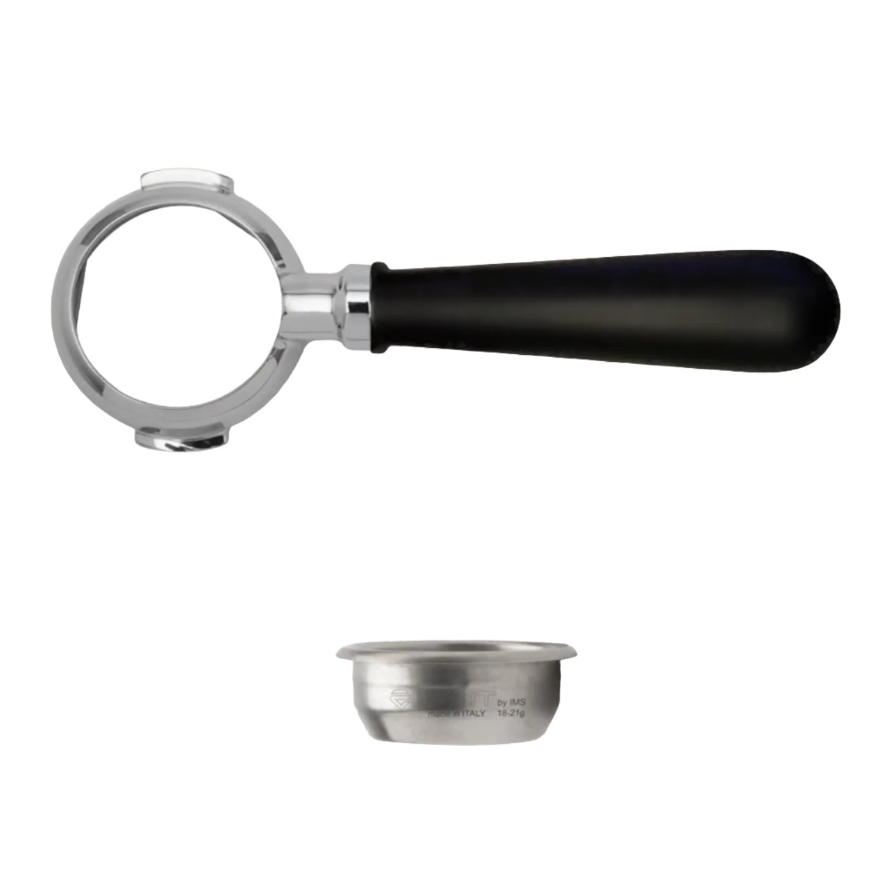 Lelit Bottomless Filter Black Holder Variant
