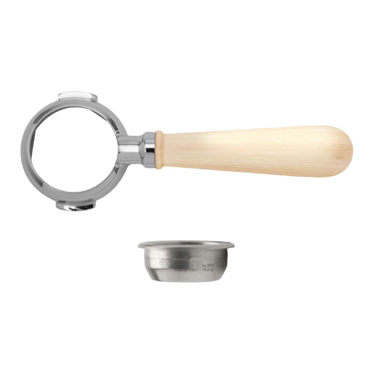 Lelit Bottomless Filter Maple Holder Variant