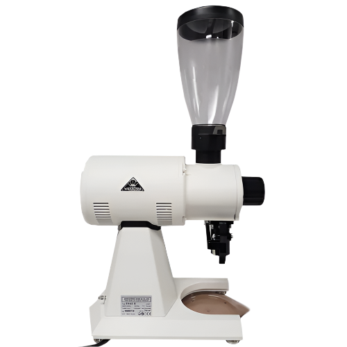 Full right side image of White variant Mahlkonig EK43S Short Coffee Grinder