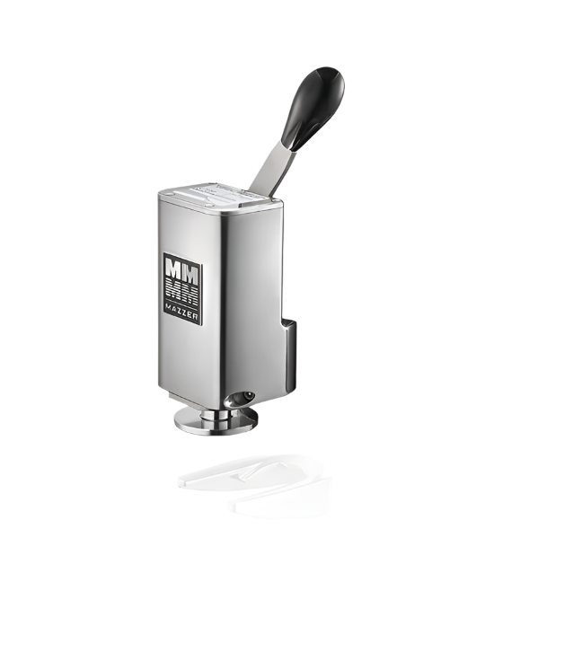 Front image of Mazzer Easy Tamper Grinder Mount -Easy Tamper doser