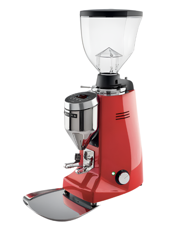 Bright Red Variant Mazzer Major V Electronic Espresso Grinder