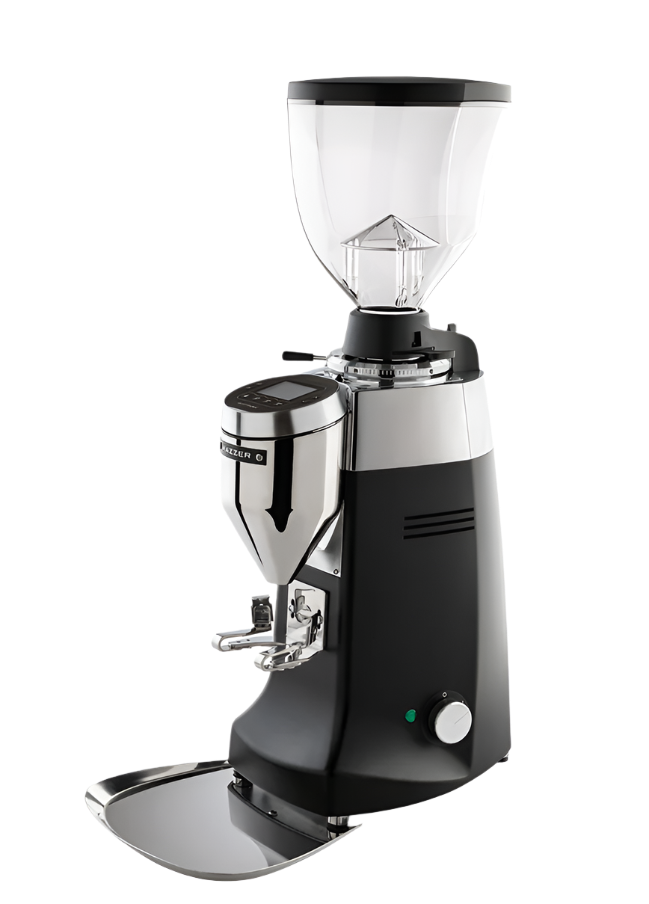 Matte Black Variant Mazzer Robur S Electronic