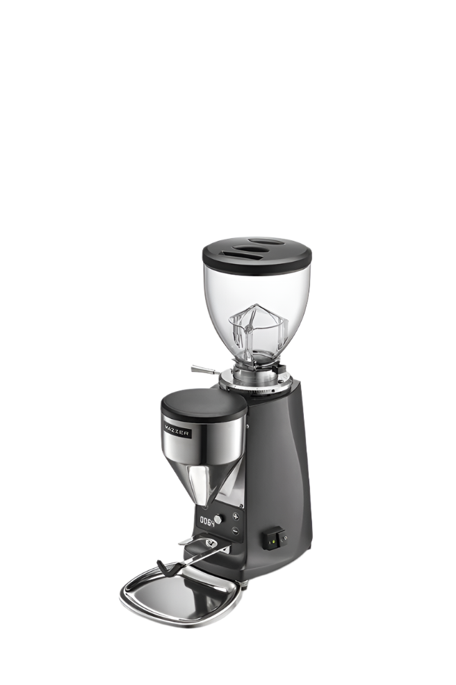 Matte black variant Mazzer Mini B Electronic Coffee Grinder