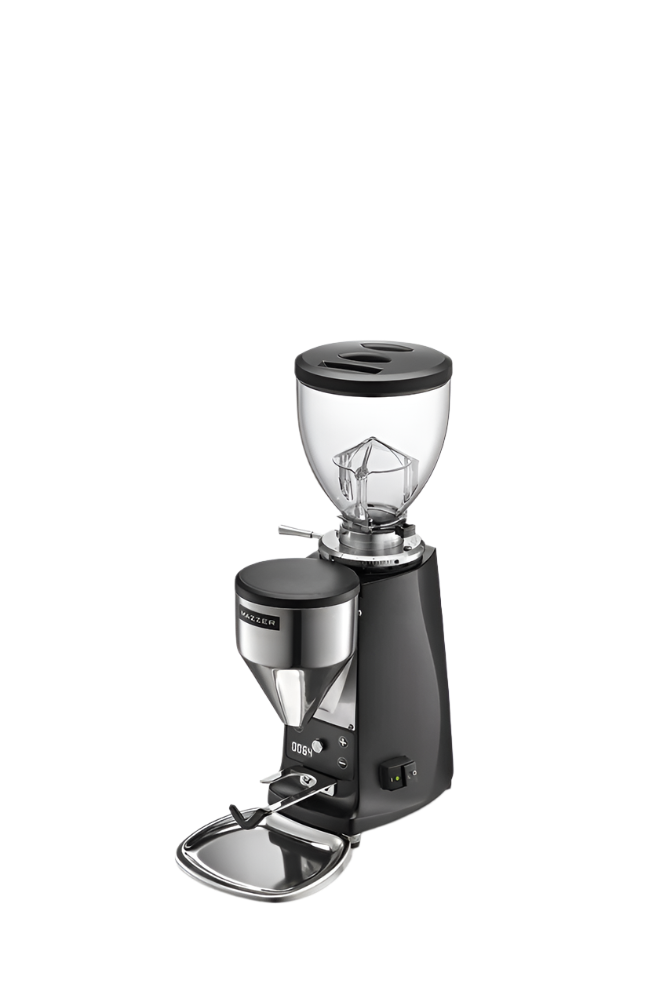 Matte Gray Variant Mazzer Mini B Electronic Coffee Grinder