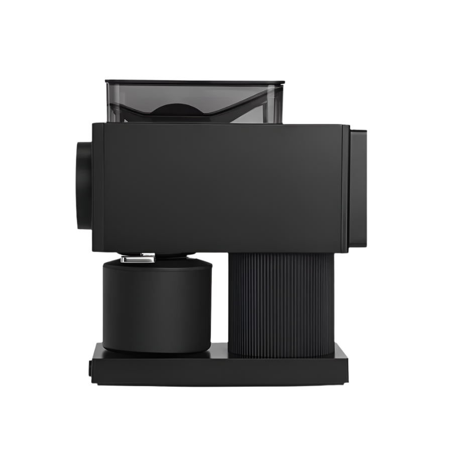 Full left side image of black variant Ode Brew Grinder Gen 2
