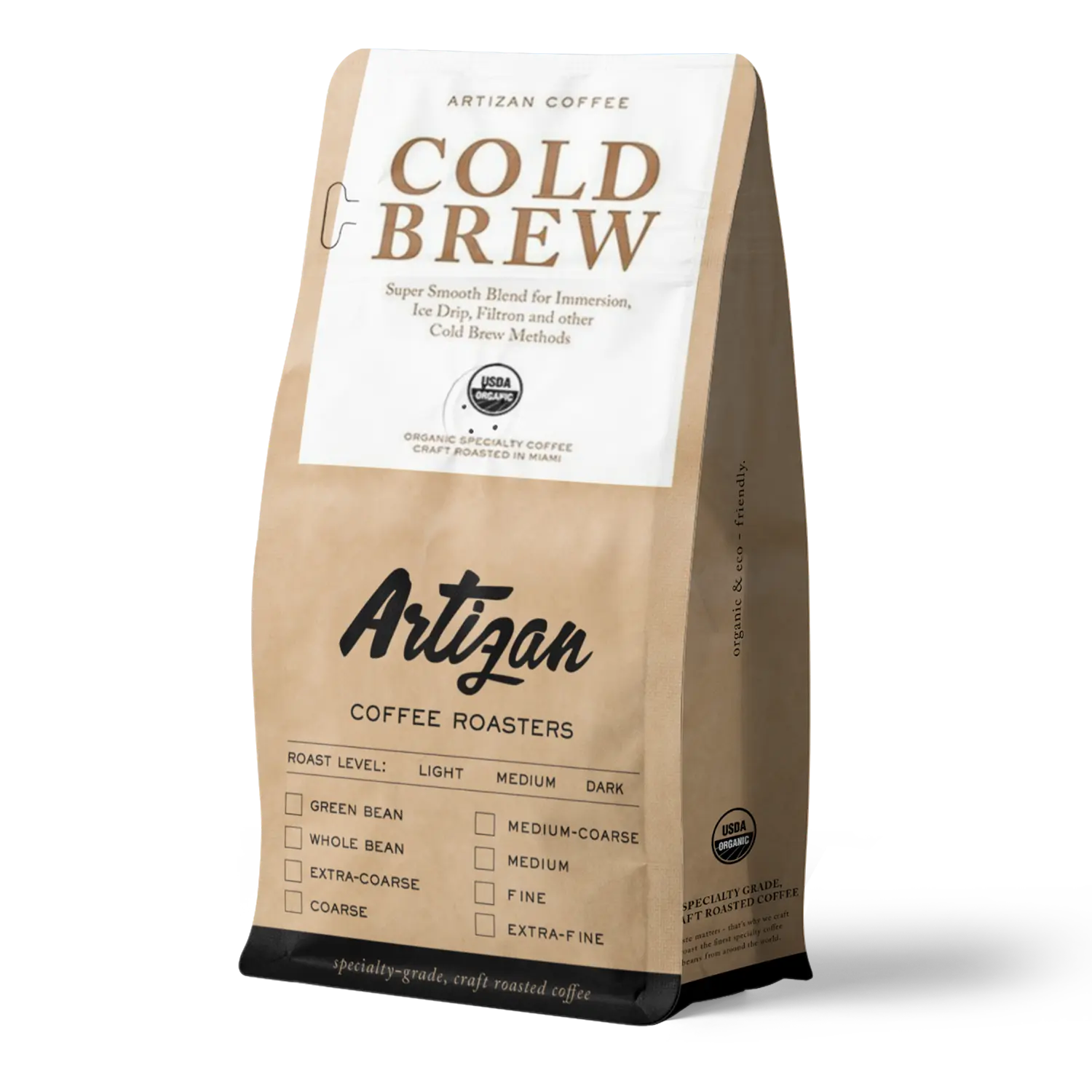 Bag of Artisan Cold Brew Coffee