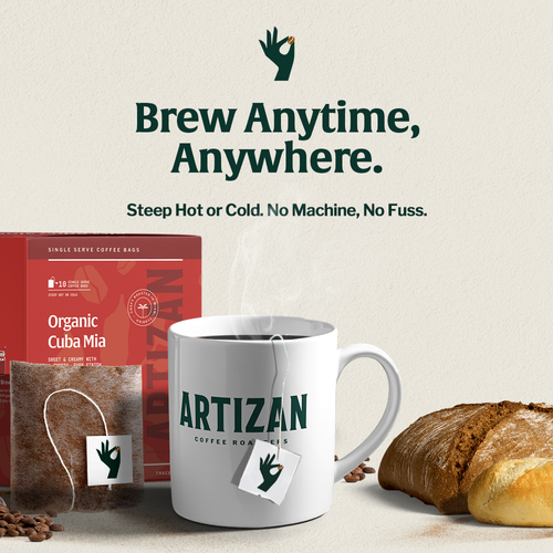 Organic Cuba Mia Coffee Sachets Espresso - Brew Anytime and anywhere with our coffee sachets