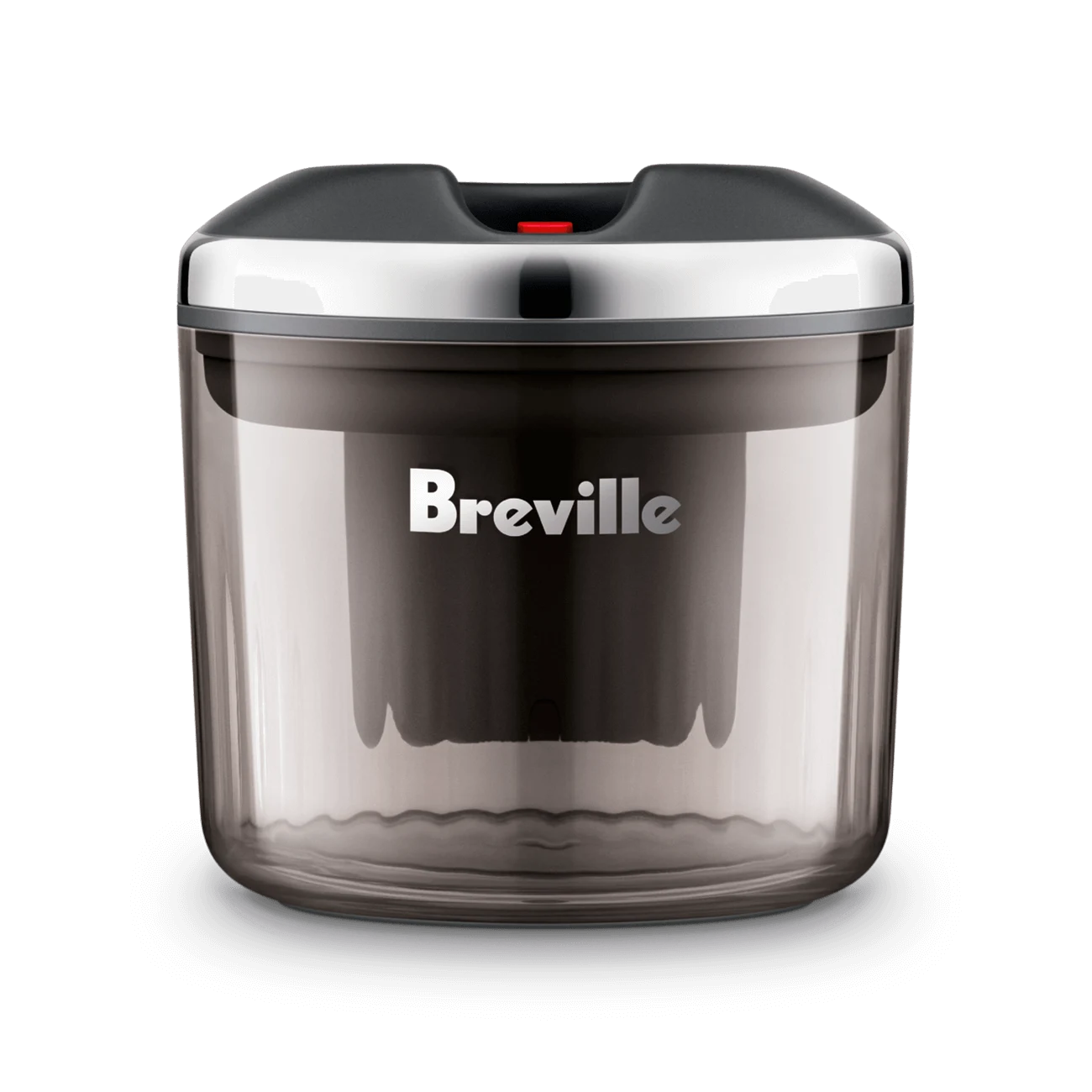 Front view of the Breville Puck Suker