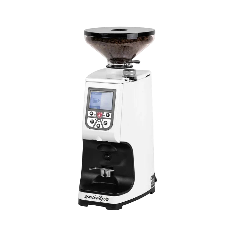 White Variant Eureka Atom 65 Espresso Grinder