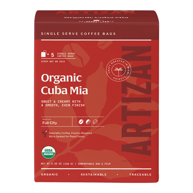 Cuba Mia single-origin specialty coffee singles 5-pack