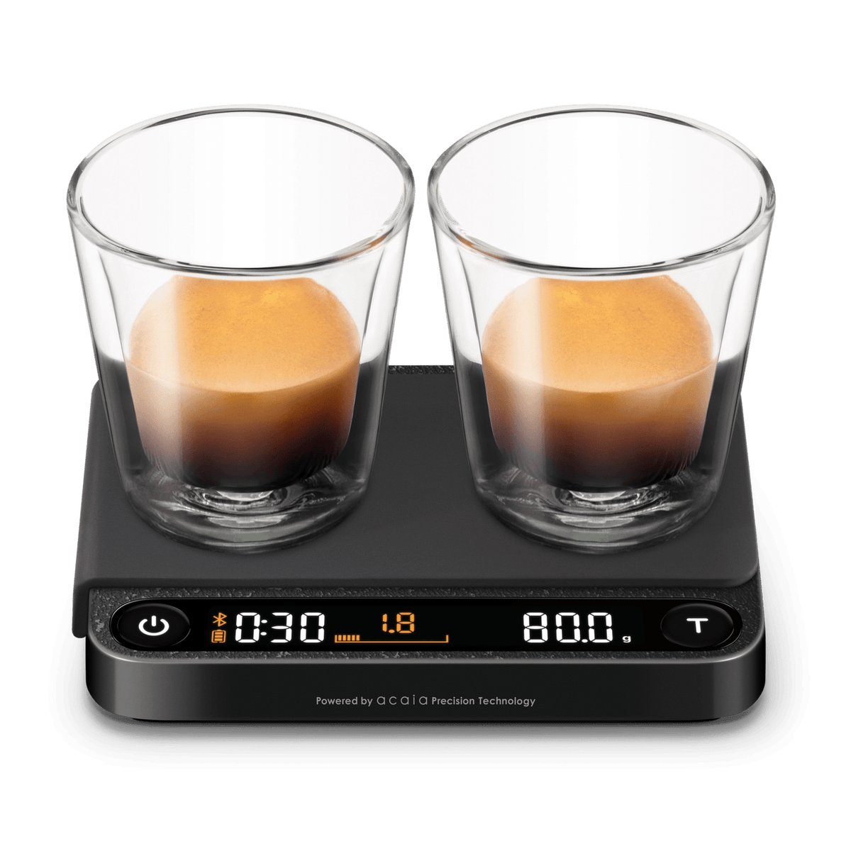 Front view of the Precision Scale Duo coffee scale