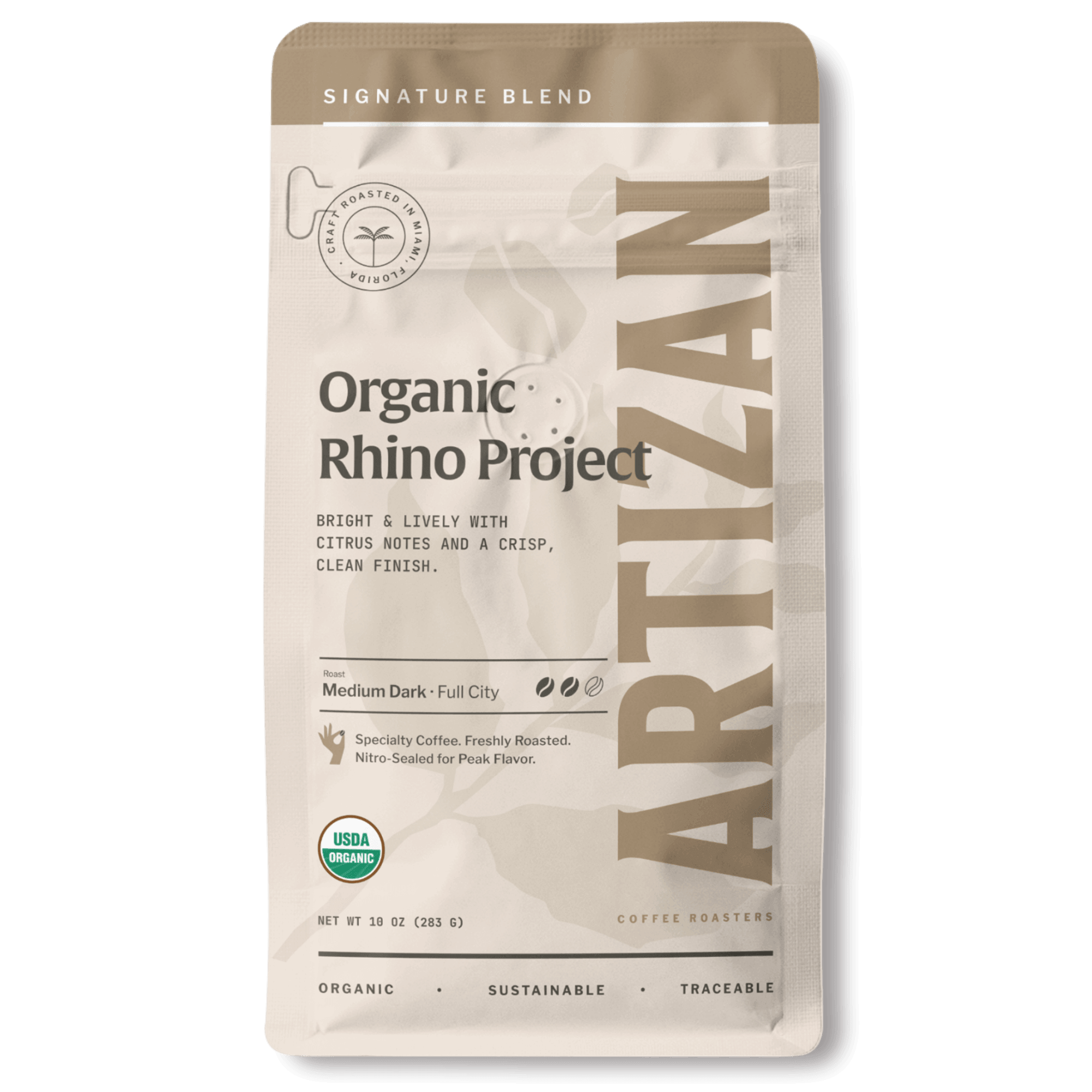 White Rhino Signature Espresso Blend – USDA Organic