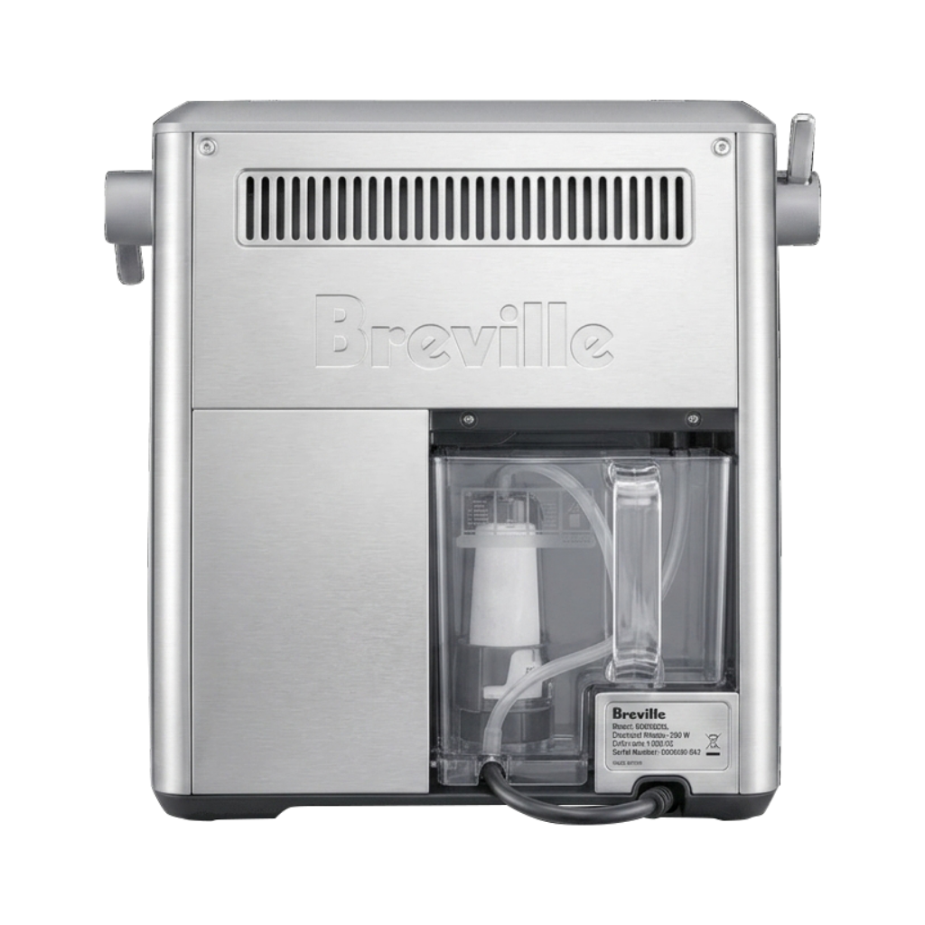 breville espresso machine back view.