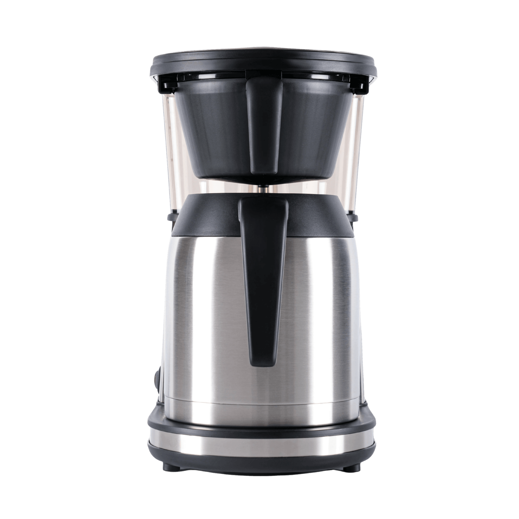 Connoisseur 8-Cup One-Touch Drip Coffee Brewer with Thermal Carafe and Hanging Basket, SCA Certified, front view