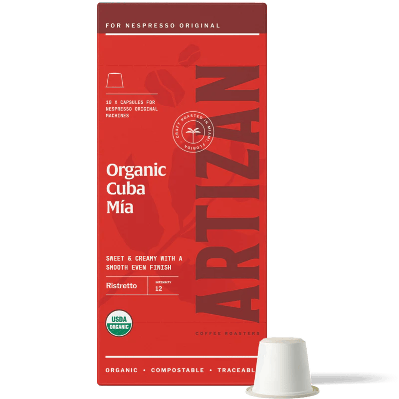 Organic Cuba Mia Ristretto Nespresso Capsules for Original