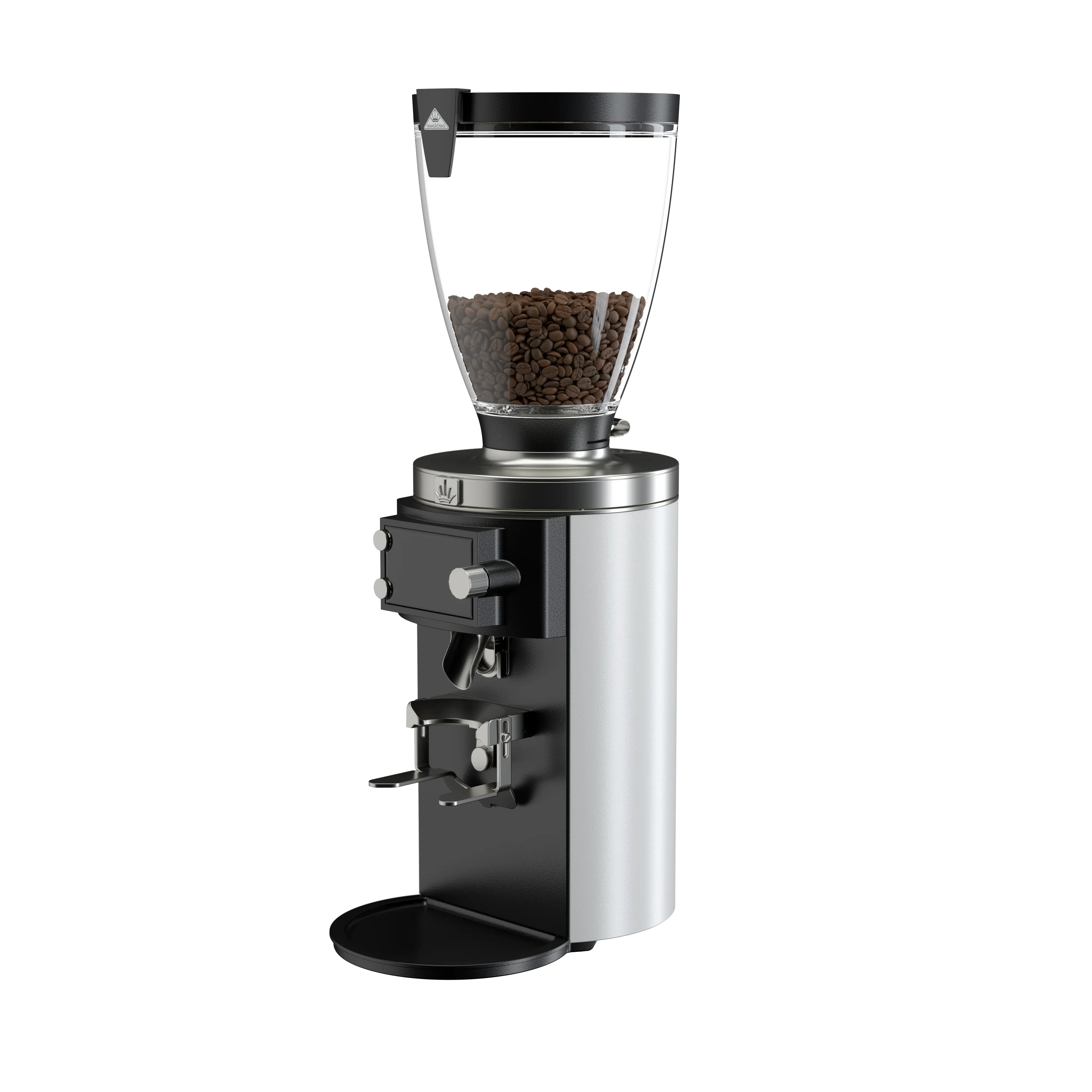 Side Image of White Mahlkonig E65W GbS Grind-by-Sync
