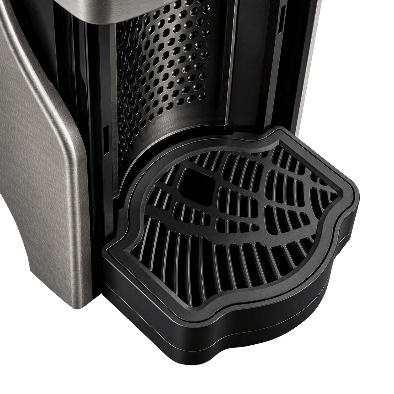 Line1 Espresso and Coffee Machine in Brushed Nickel