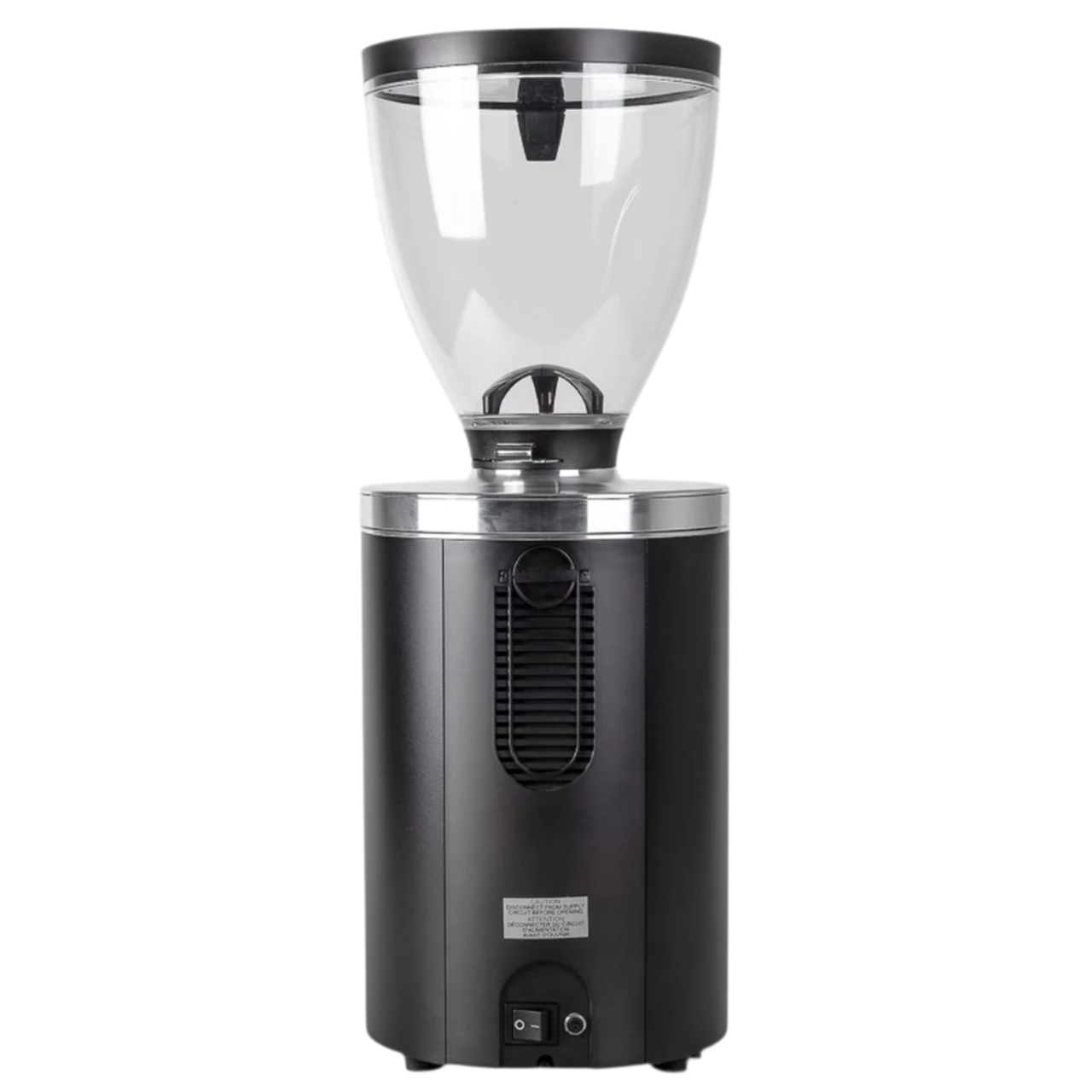 Rear Image of Black Variant Mahlkonig E80 Supreme Espresso Grinder