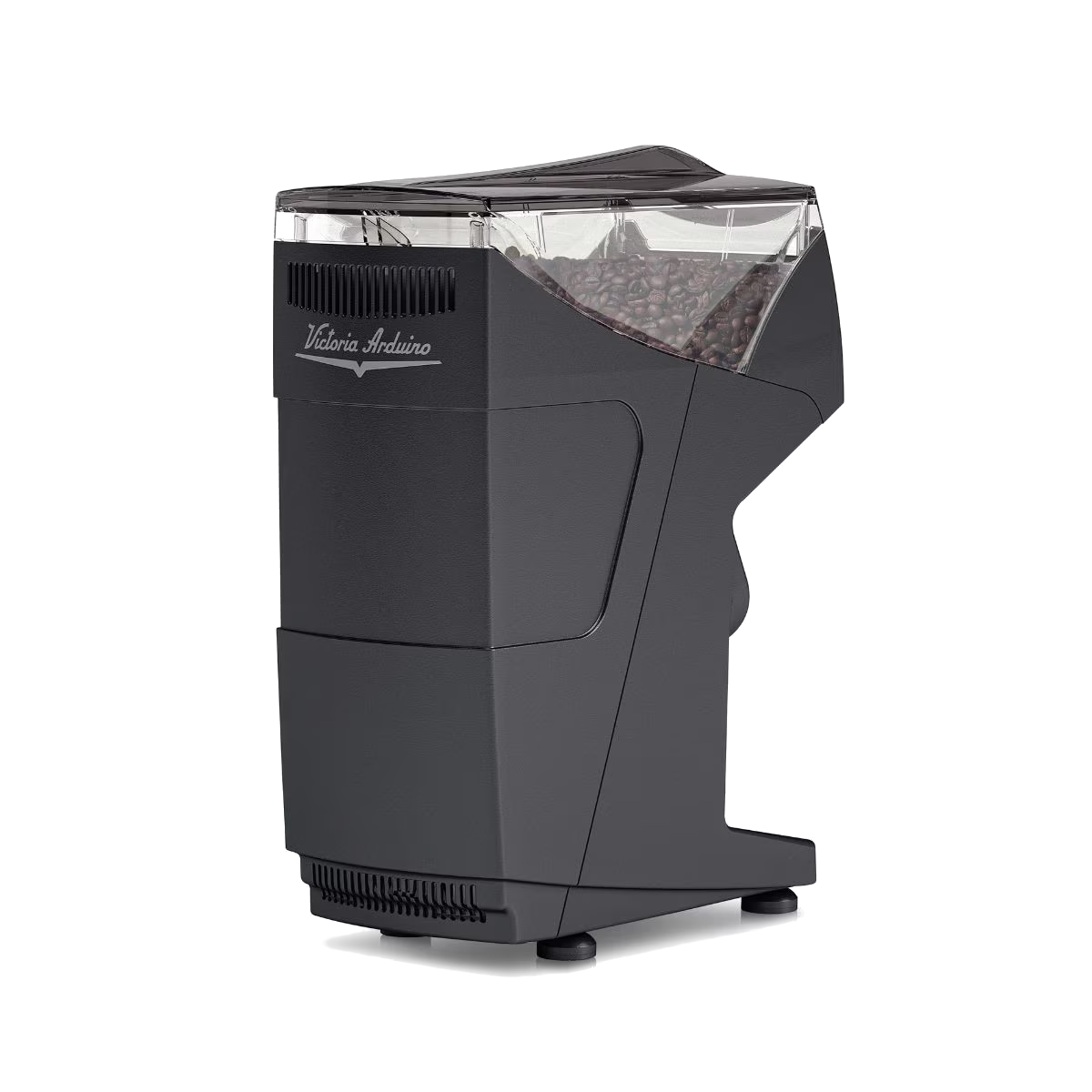 Angled rear image of black variant Nuova Simonelli Mythos II
