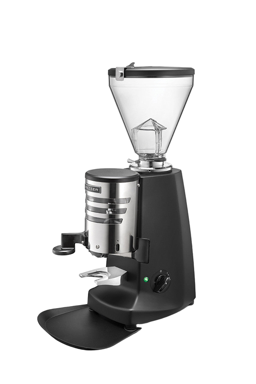 Black Variant Mazzer Super Jolly V Up Automatic Espresso Grinder