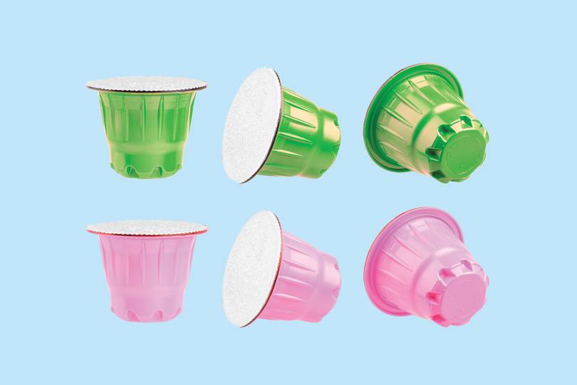 Image of Plastic Nespresso Capsules for Original Machines 