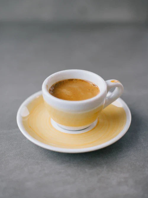 A cup of Cuba Mia Honey Coffee