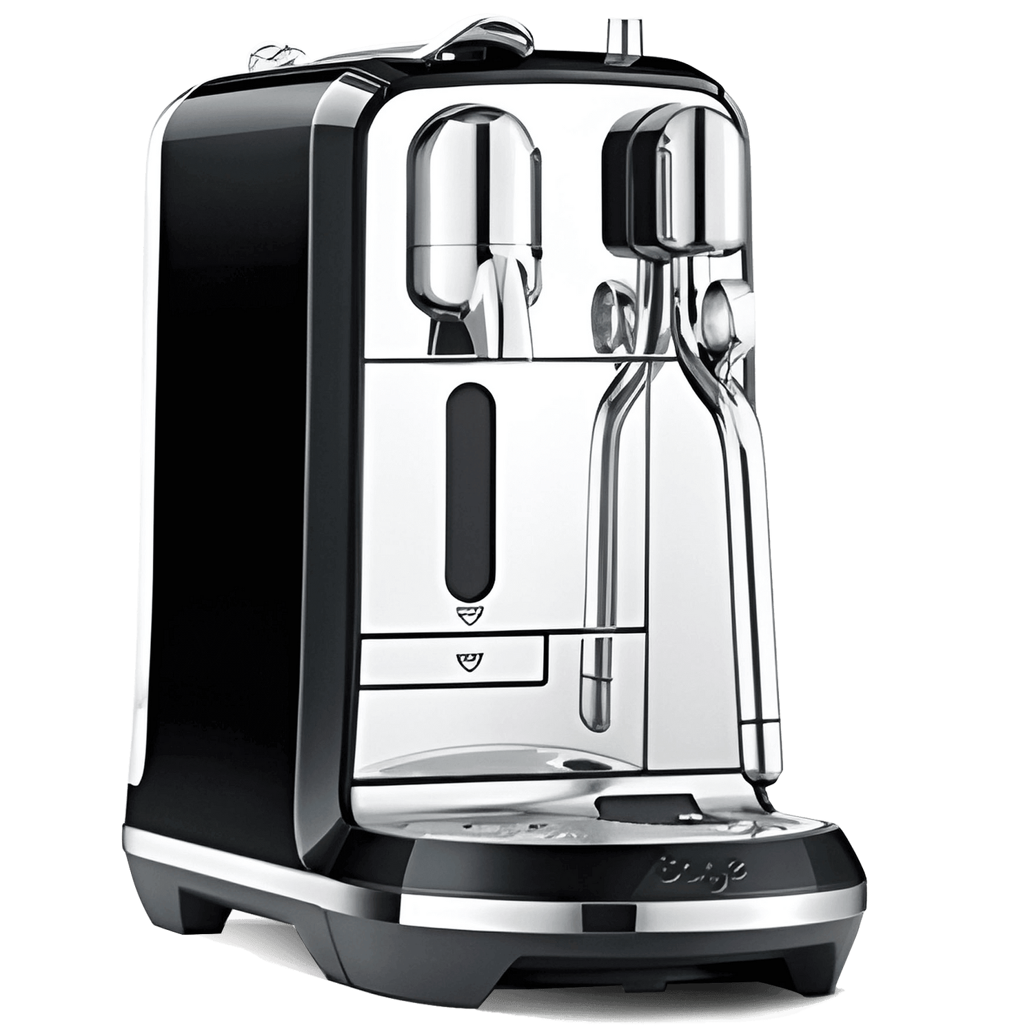 Image of a Black Nespresso Creatista Machine for Original Capsules