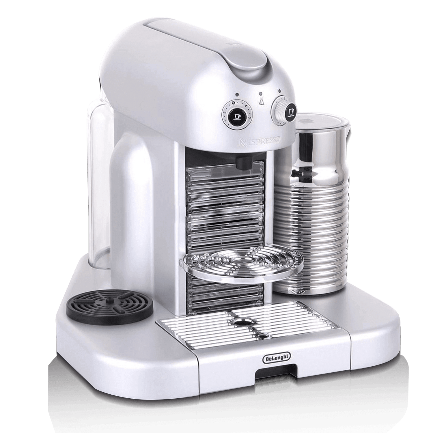 Image of a Silver Nespresso Gran Maestria Machine for Original Capsules