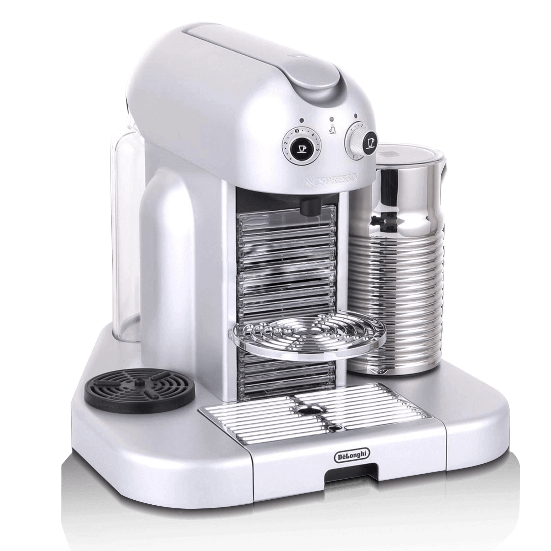 Image of a Silver Nespresso Gran Maestria Machine for Original Capsules